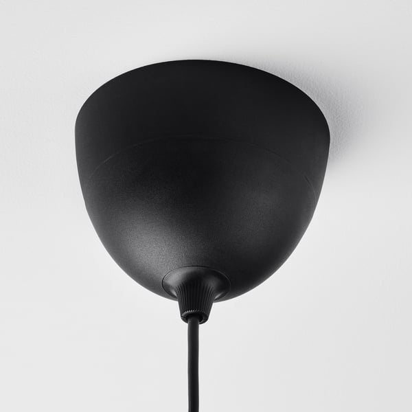 HAVSDJUP Cord set, black, 4 ' 7 "