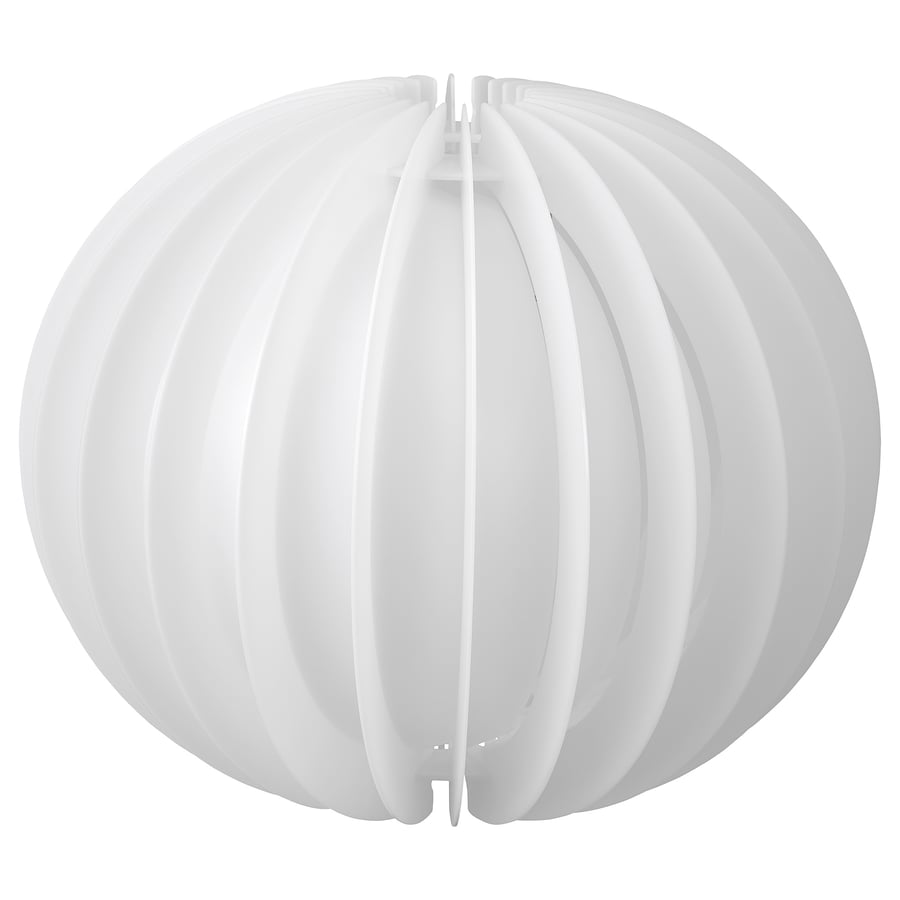 HAVSFJÄDER pendant lamp shade, white, 17" IKEA