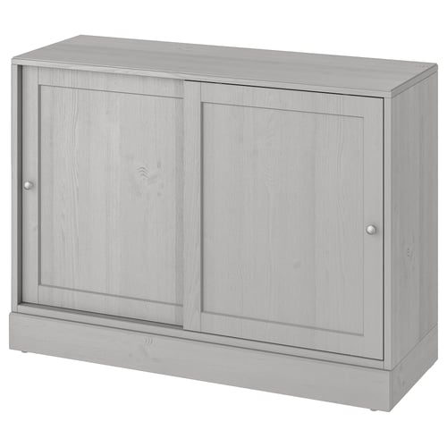 HAVSTA with base, gray, 47 5/8x18 1/2x35" IKEA