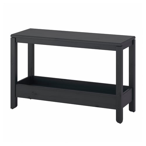 HAVSTA Console table - black 39 3/8x13 3/4x24 3/4 "