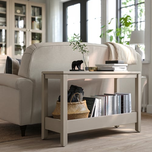 HAVSTA console table, gray-beige, 393/8x133/4x243/4" - IKEA