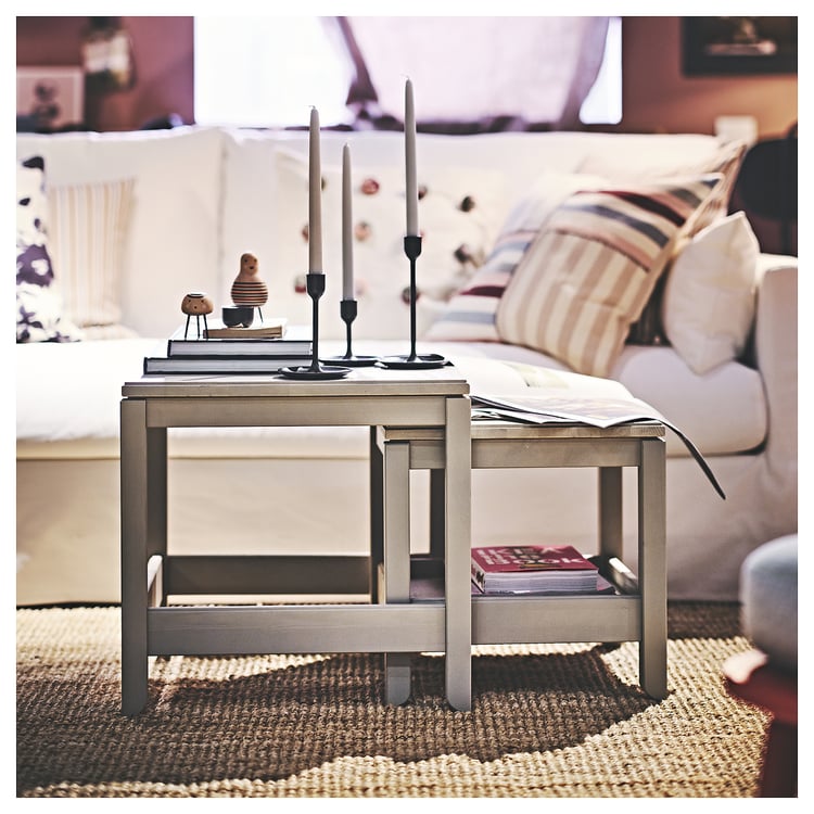 HAVSTA nesting tables, set of 2, graybeige IKEA