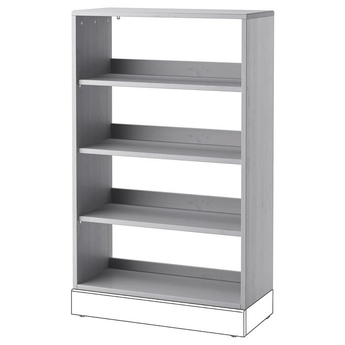 HAVSTA Shelf unit, gray, 31 7/8x13 3/4x48 3/8" IKEA