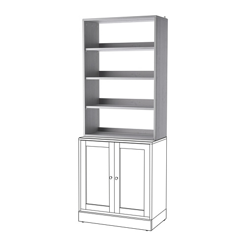 HAVSTA Shelf unit gray IKEA