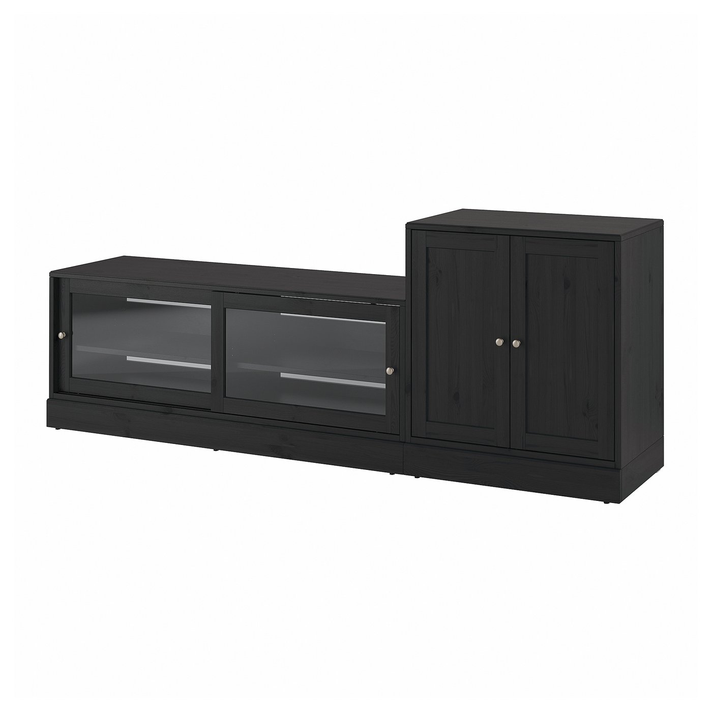 Tv Storage Combination, Black