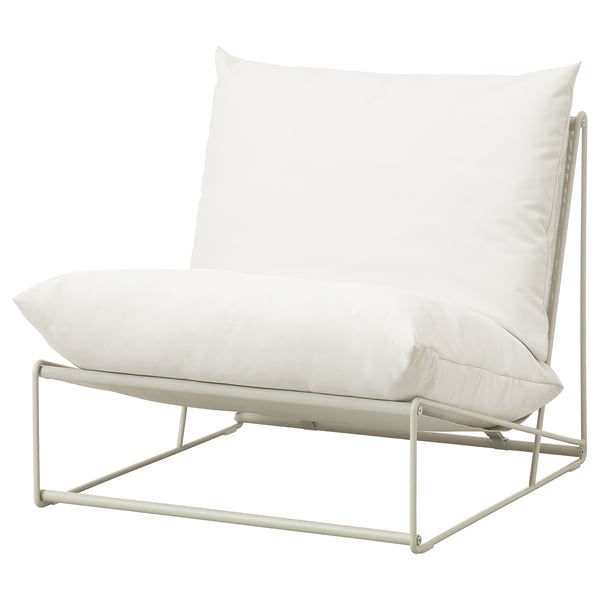 havsten chair in outdoor beige ikea