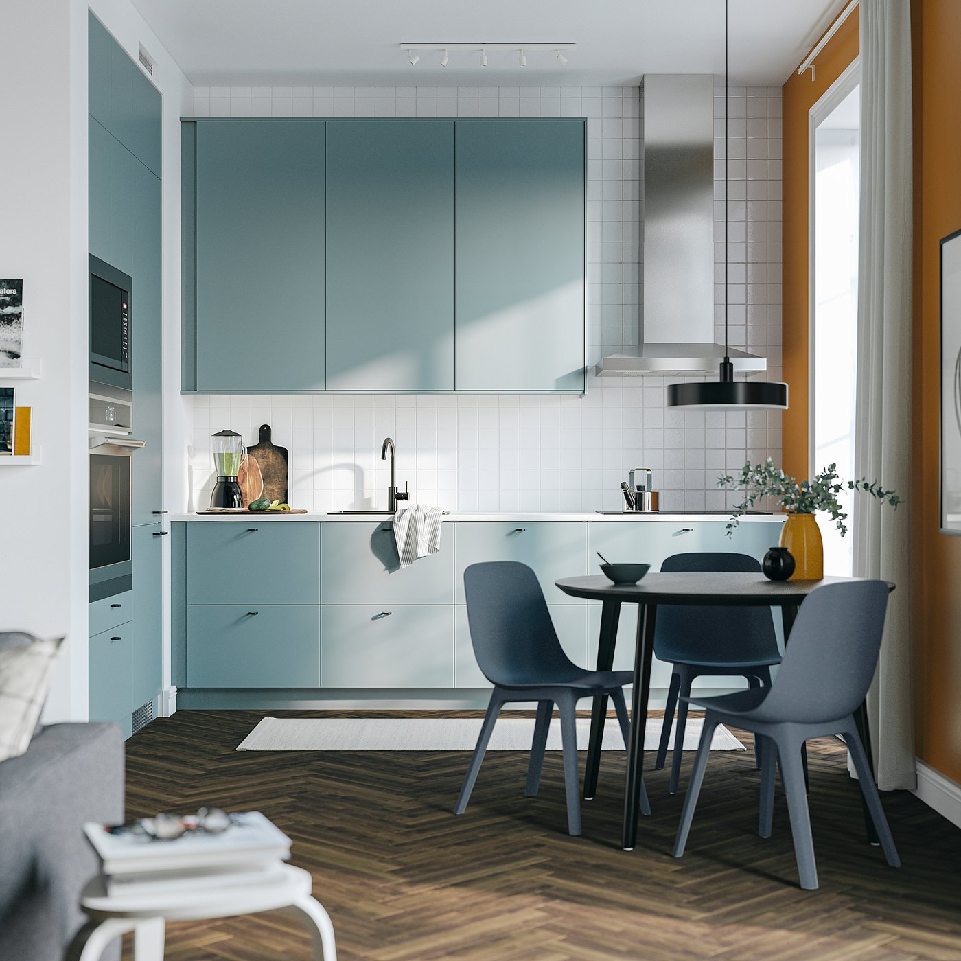 Turquoise Kitchen Cabinets Ikea – Brighten Your Space with Vibrant Blue Accents