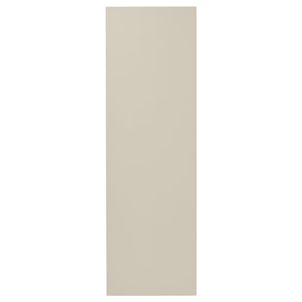 HAVSTORP Cover panel, beige, 25x80 "