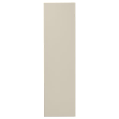 HAVSTORP Cover panel, beige, 25x90 "