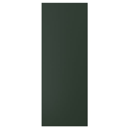 HAVSTORP door, deep green, rectangular, smooth surface, fiberboard.