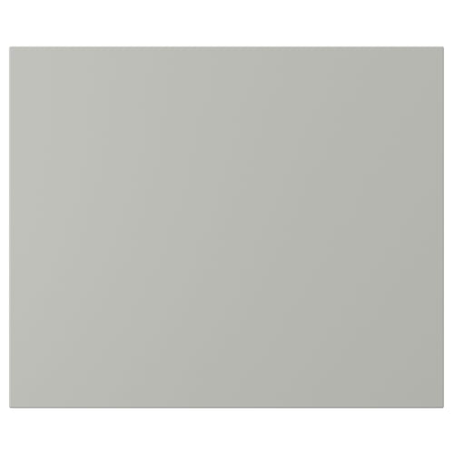 HAVSTORP light grey smooth kitchen cabinet, rectangular, acrylic paint & fiberboard.