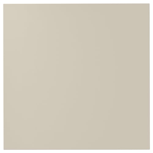 A beige HAVSTORP cabinet with smooth, clean lines, perfect for modern, neutral kitchens.