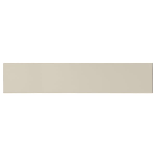 HAVSTORP Drawer front, beige, 24x5 "