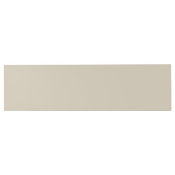 HAVSTORP Drawer front, beige, 36x10 "