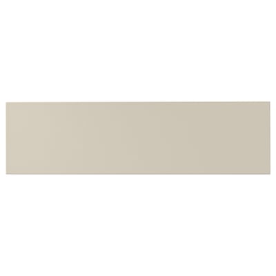 HAVSTORP Drawer front, beige, 36x10 "