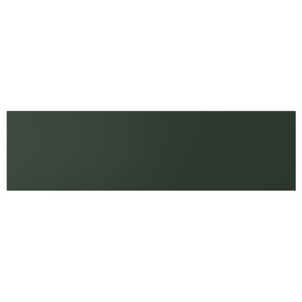 HAVSTORP Drawer front, deep green, 36x10 "