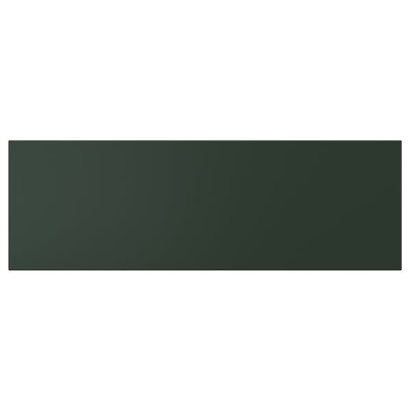 HAVSTORP Drawer front, deep green, 30x10 "
