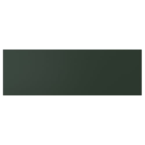 Optional product dark green rectangular panel, simple and smooth design.