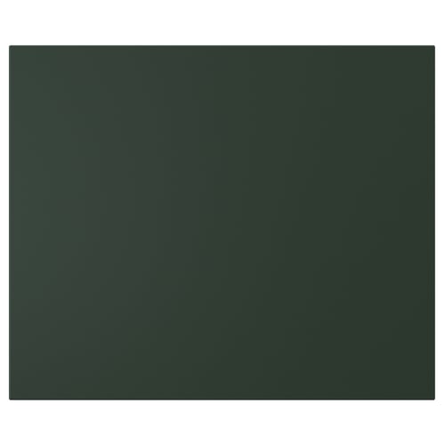 A dark green HAVSTORP furniture item, rectangular in shape, with a smooth acrylic painted surface.