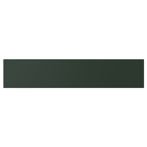 HAVSTORP dark green, rectangular panel, smooth finish.