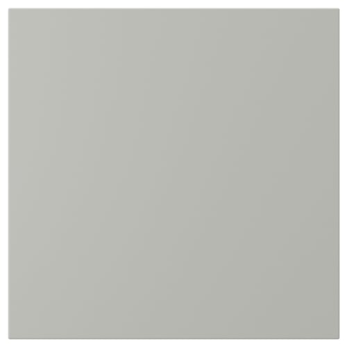 HAVSTORP light grey kitchen cabinet, square, smooth finish.