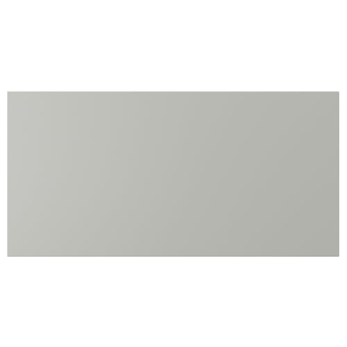 HAVSTORP light grey kitchen cabinet, rectangular shape, smooth finish.