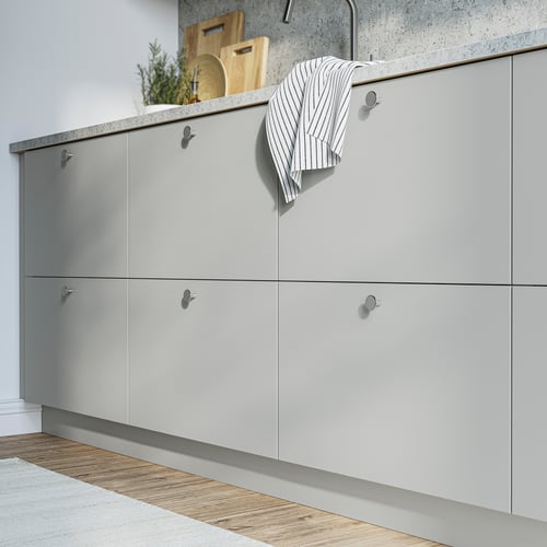 HAVSTORP drawer front, light gray, 18x15