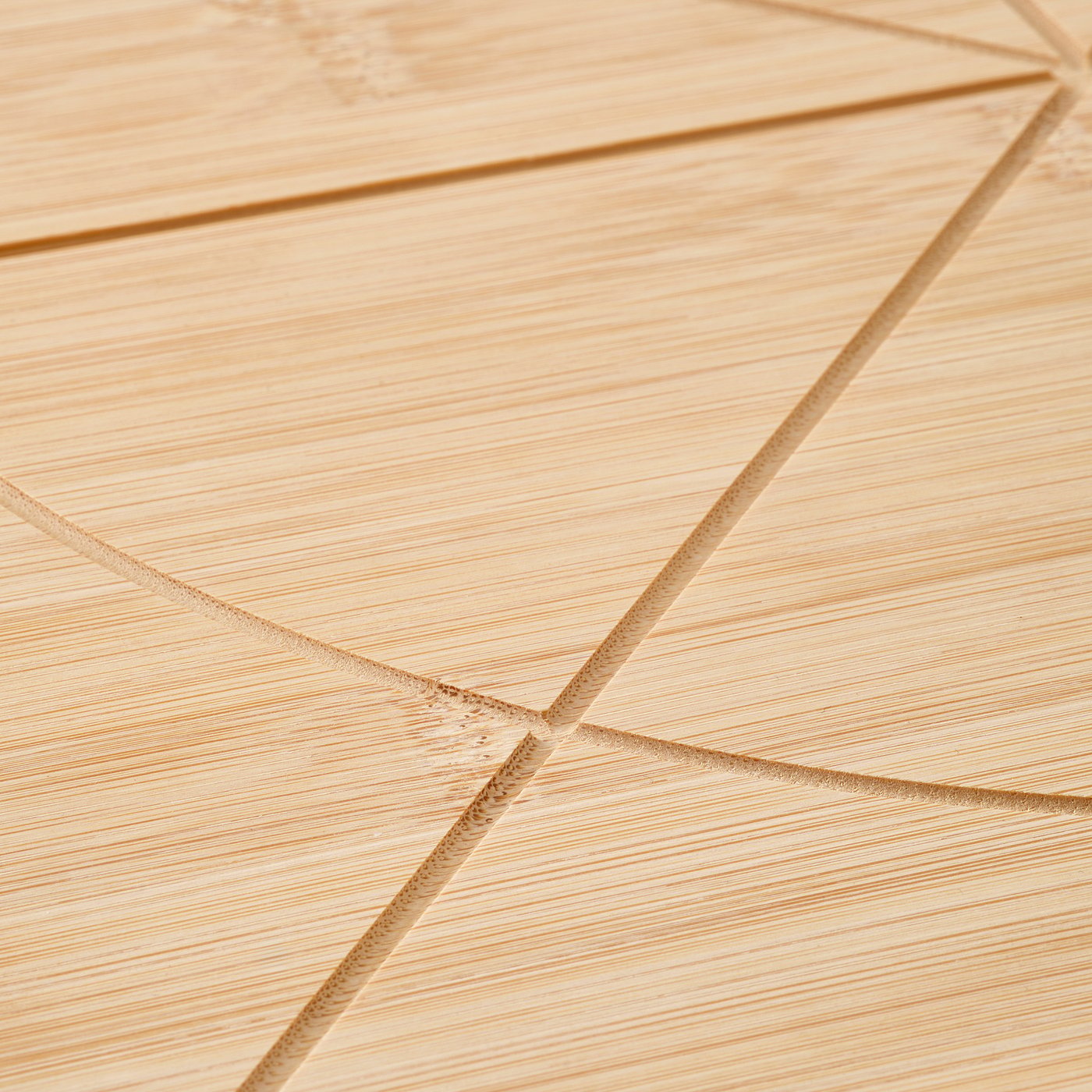 HAVSTULPAN cutting board, bamboo, 13 ¾x13 ¾