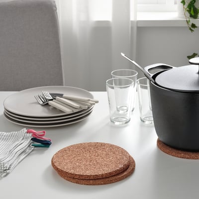 HEAT Trivet, cork, 7 "