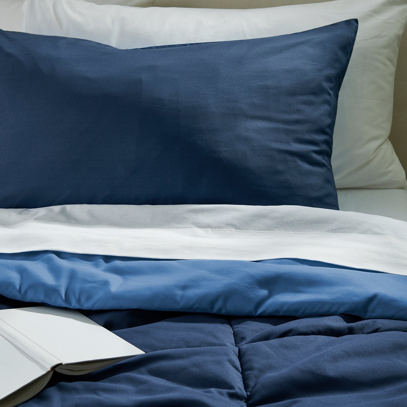 HEDFRYLE Comforter set, blue, Twin/Twin X-long