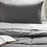 HEDFRYLE Comforter set, gray, Twin/Twin X-long