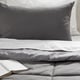 HEDFRYLE Comforter set, gray, Twin/Twin X-long