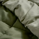 HEDFRYLE Comforter set, green, King