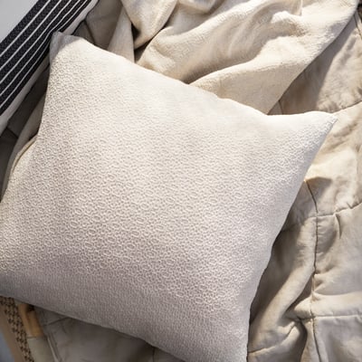 HEDSÄV Cushion cover, off-white, 20x20 "