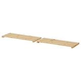 HEJNE Shelf, softwood, 30 3/8x11 " 2 pack