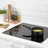 HEMLAGAD 6-piece cookware set, black
