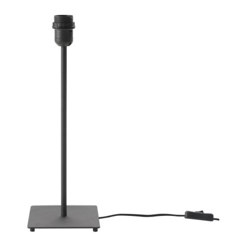 HEMMA Table lamp base with LED bulb IKEA