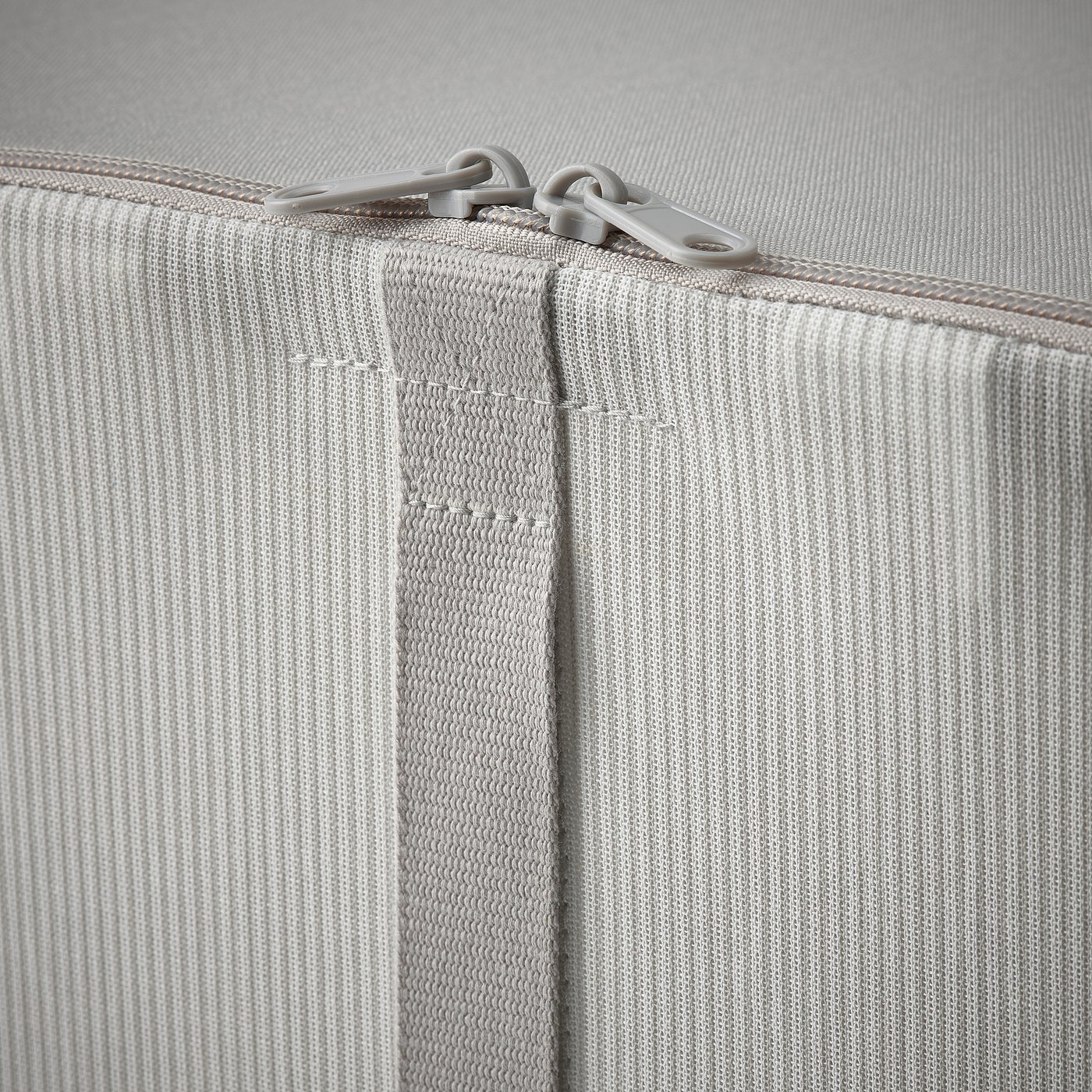 HEMMAFIXARE storage case, fabric stripe/white/gray, 27