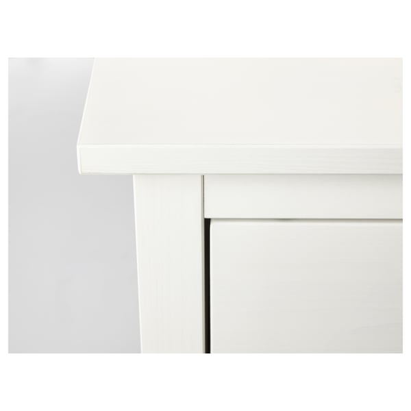 HEMNES 3-drawer dresser, white stain, 42 1/2x37 3/4 "