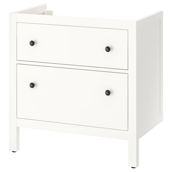 HEMNES Bathroom vanity with drawers, white, 30x32 3/8 "