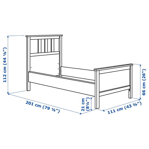 HEMNES Bedroom furniture, set of 4, black-brown, Queen - IKEA