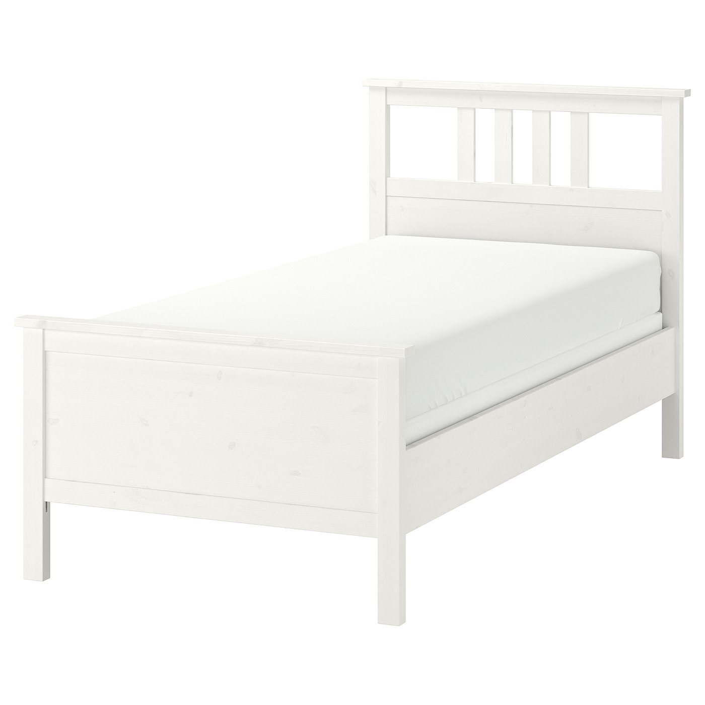 white single bed frames