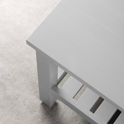 HEMNES bench, gray, 325/8" IKEA