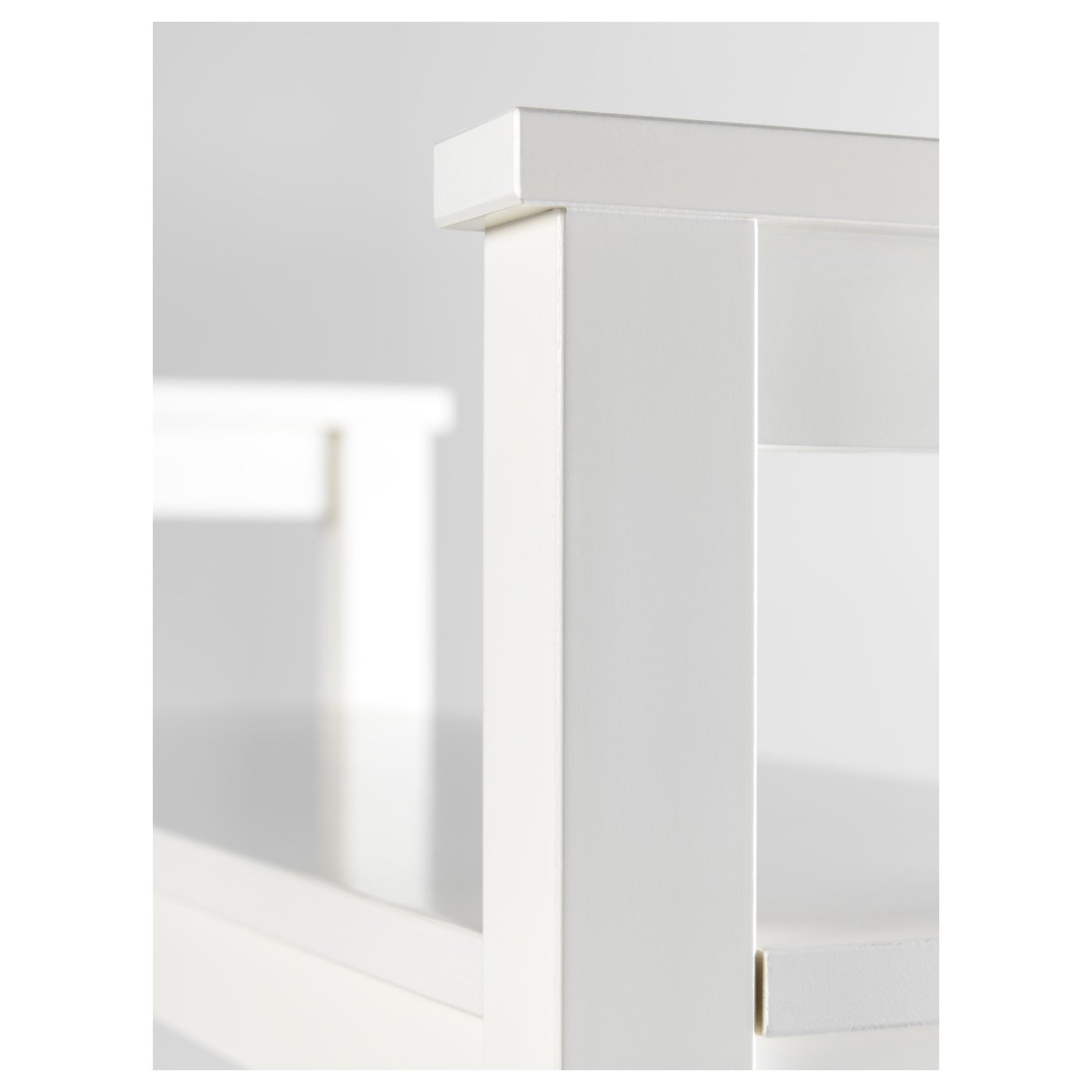 HEMNES Bench with shoe storage, white, 33 1/2x12 5/8" IKEA