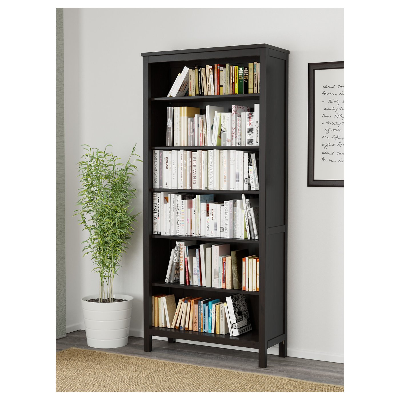 HEMNES Bookcase blackbrown IKEA