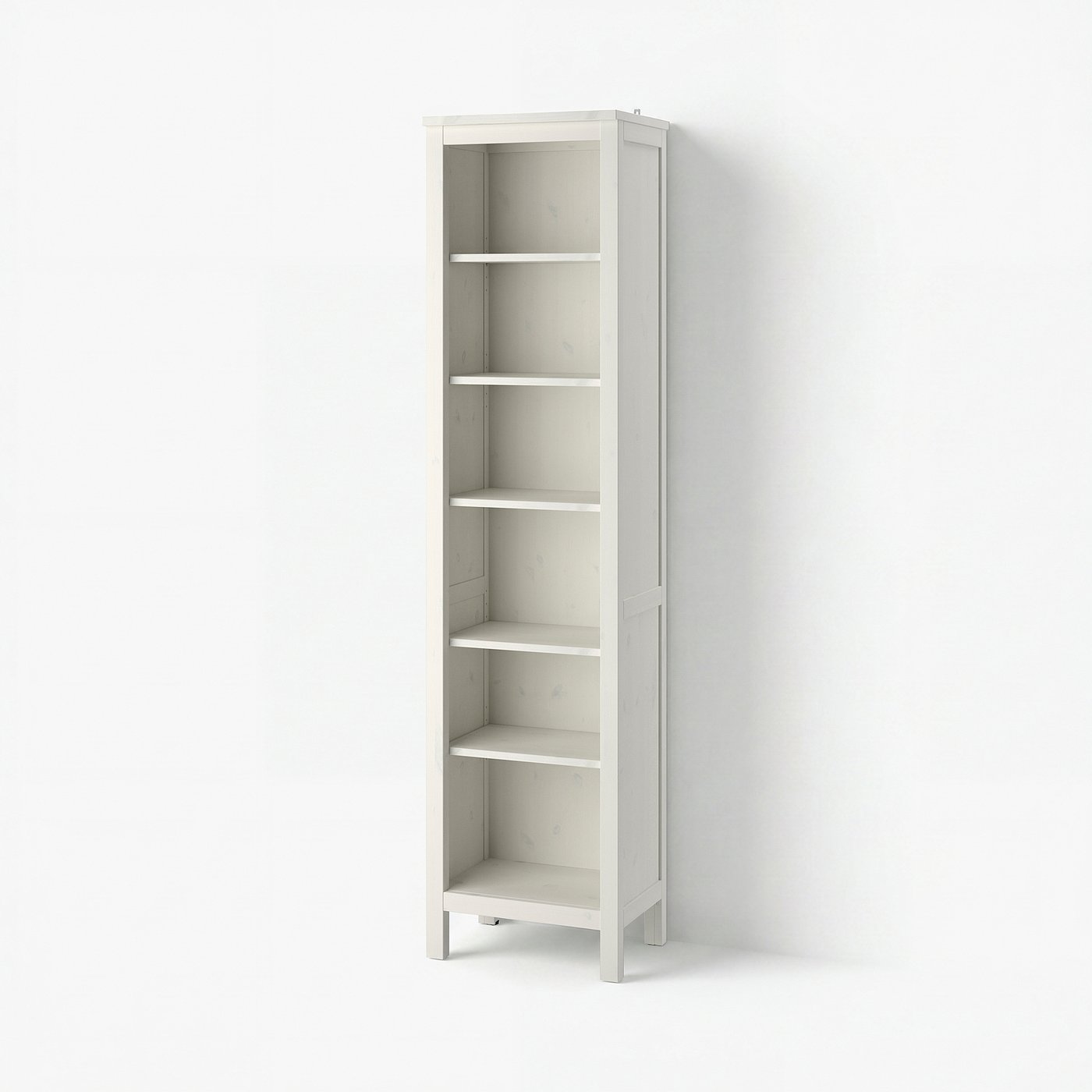 (IKEA)(未使用)(直接引取り希望)HEMNES 書棚, ホワイト HEMNES Bookcase, white stain, 19 1/4x77 1/2