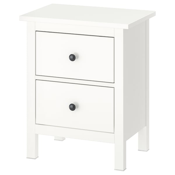 Hemnes 2 Drawer Chest White Ikea