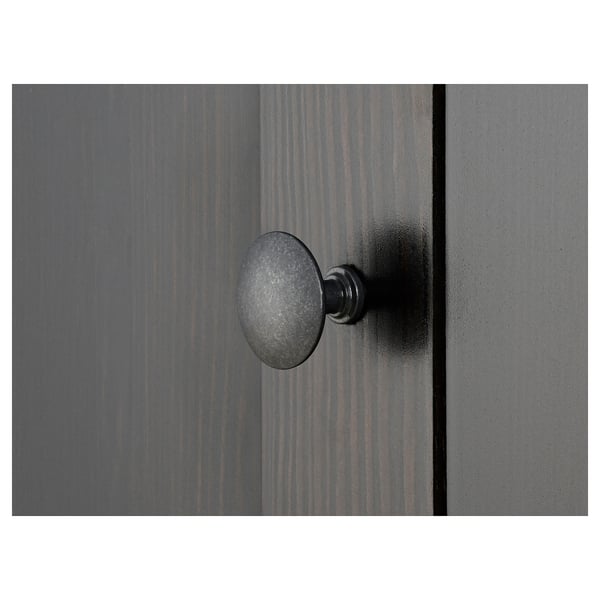 HEMNES Desk, black-brown, 47 1/4x21 5/8 "