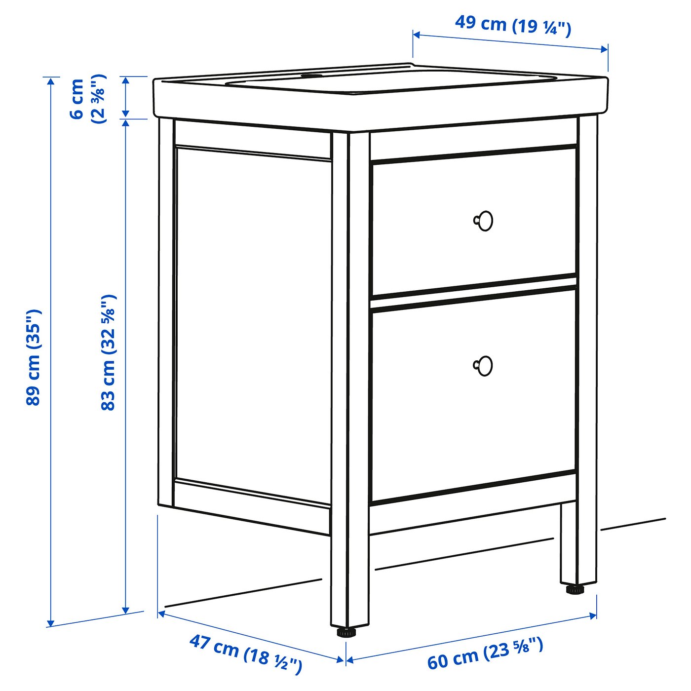 Bathroom Sink Cabinet Dimensions – Everything Bathroom
