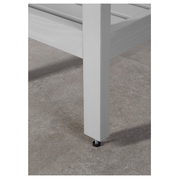 HEMNES Shelf unit, gray, 16 1/2x67 3/4 "